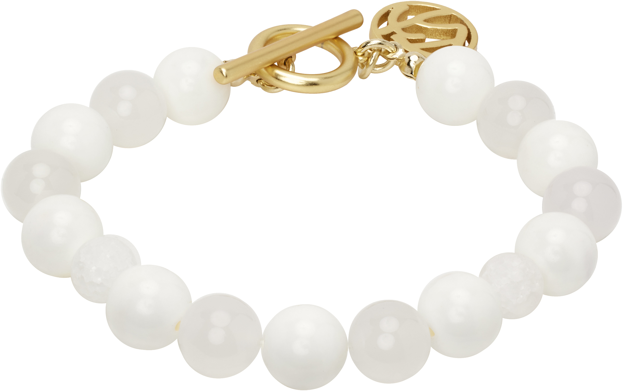 Soshiotsuki White Single Juzu Bracelet