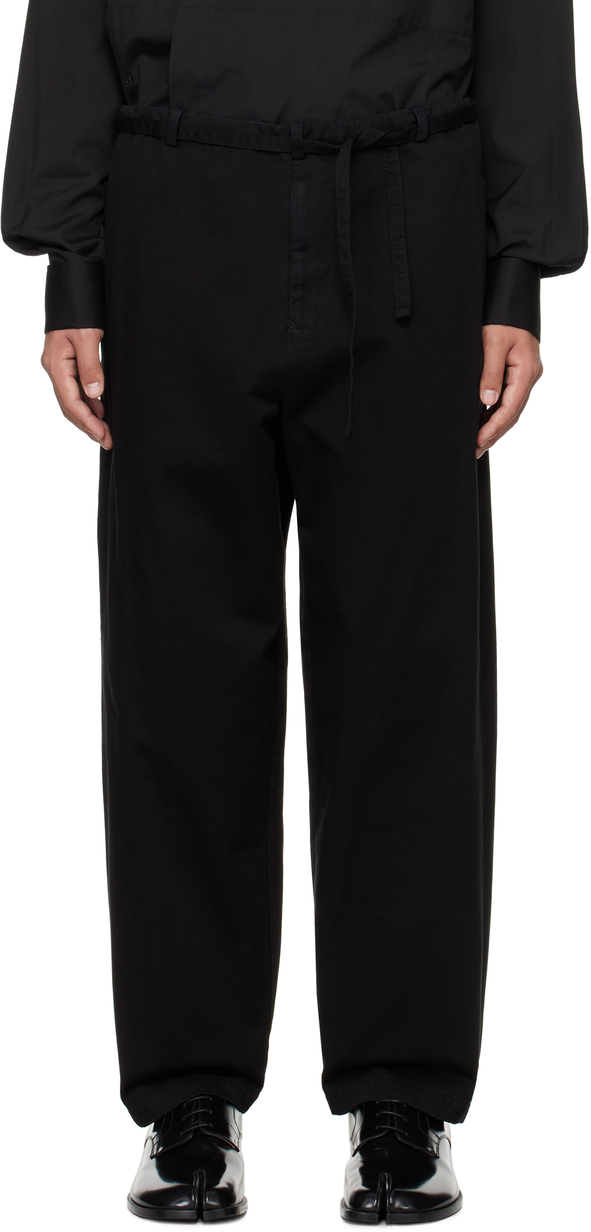 Shop Soshiotsuki Black Judo Trousers