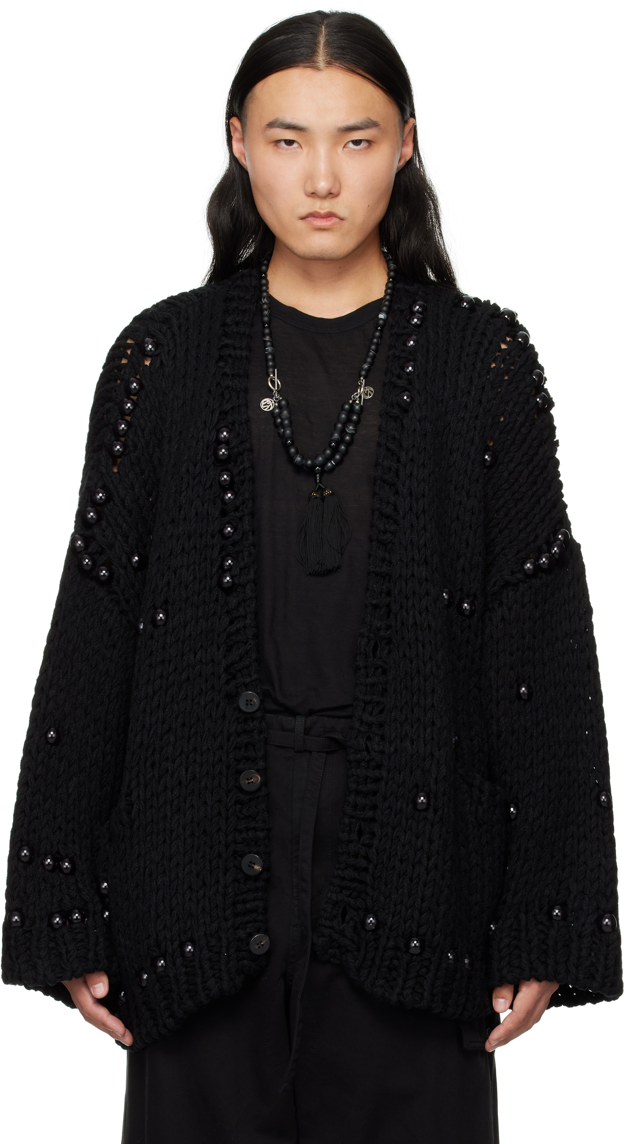 Black Juzu Cardigan