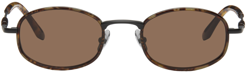 Black & Brown Bicycle Sunglasses