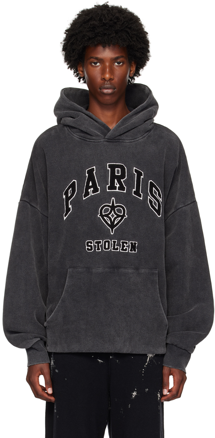 Gray Power Of Paris Hoodie