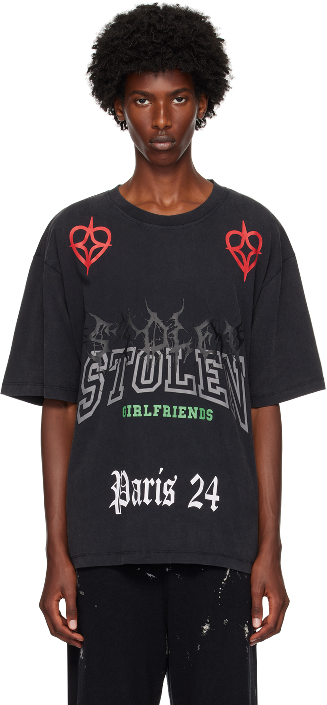 Stolen Girlfriends Clubのブラック Power Of Paris Tシャツがセール中