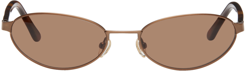 Shop Velvet Canyon Tortoiseshell Musettes Sunglasses In Havana