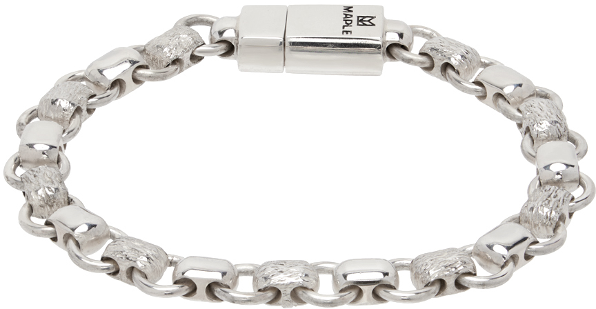 Shop Maple Silver Billy Bracelet In Silver 925