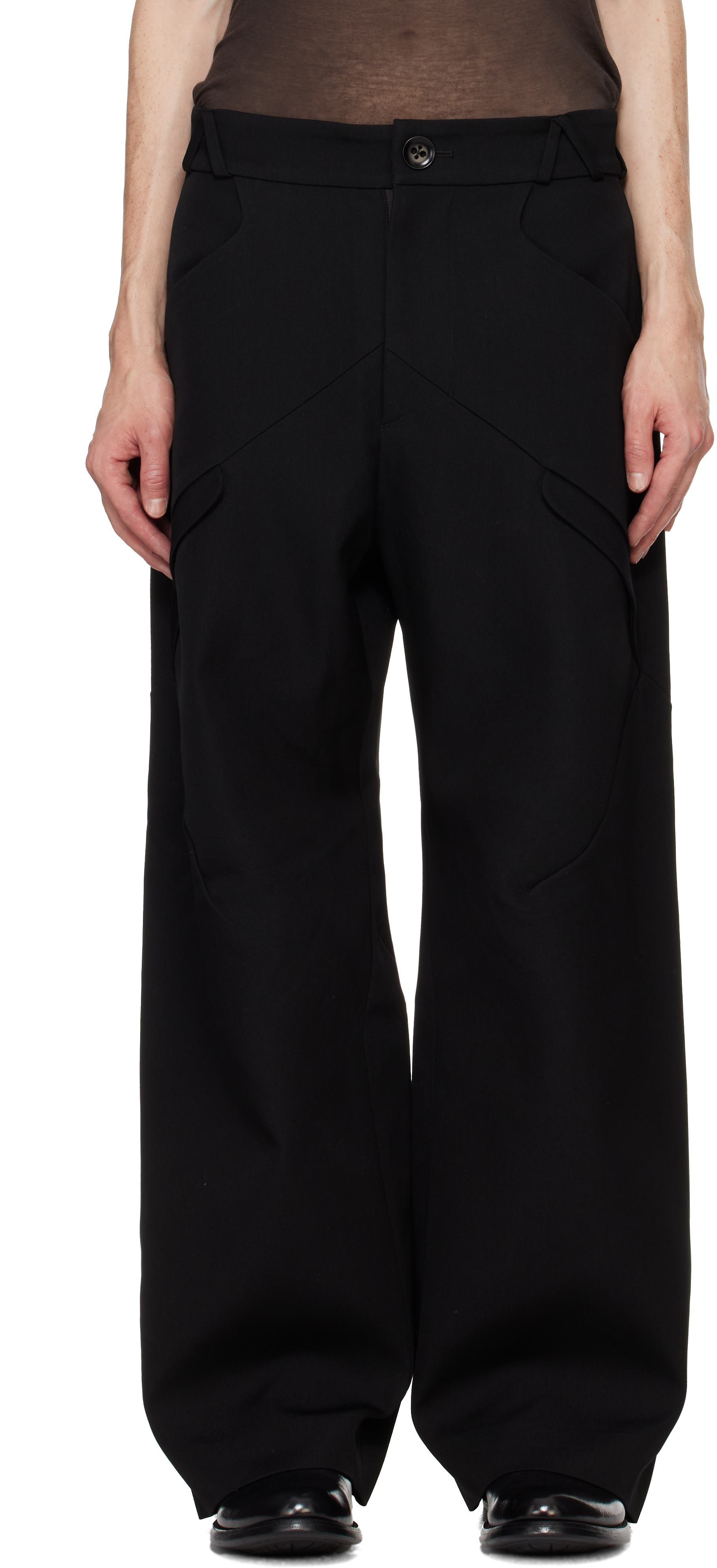 Black Node Cargo Pants