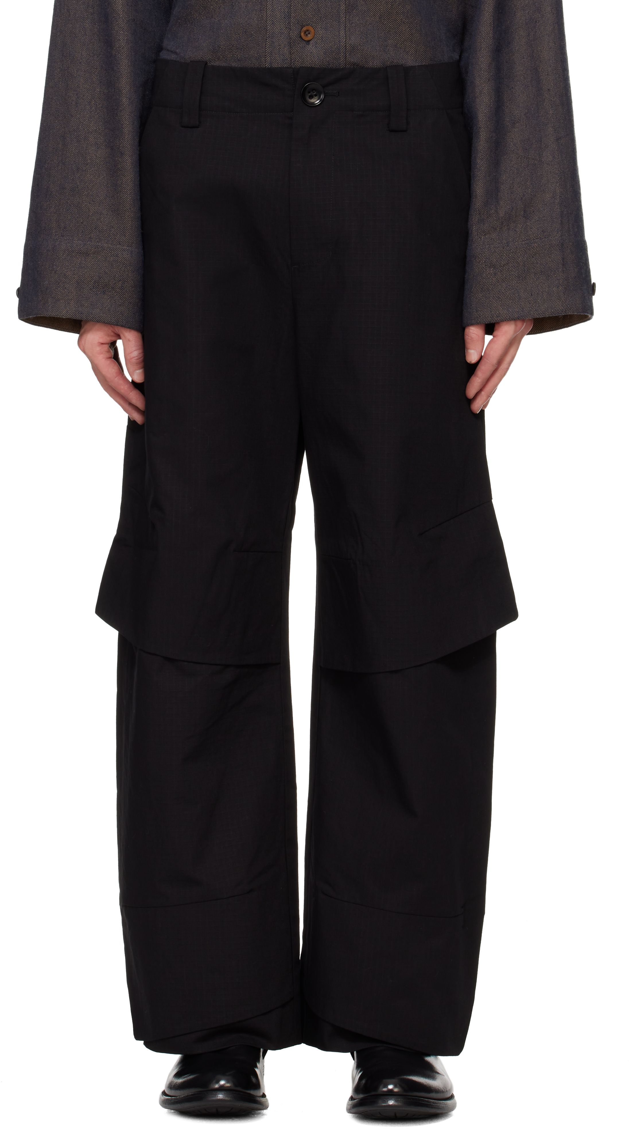 Black Hertz Trousers