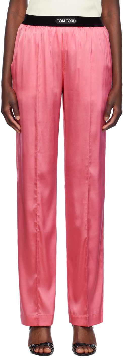 パンツ Tom Ford Stretch Silk Satin Pyjama Pants STRETCH SILK SATIN PJ PANTS | Tom Ford Fashion