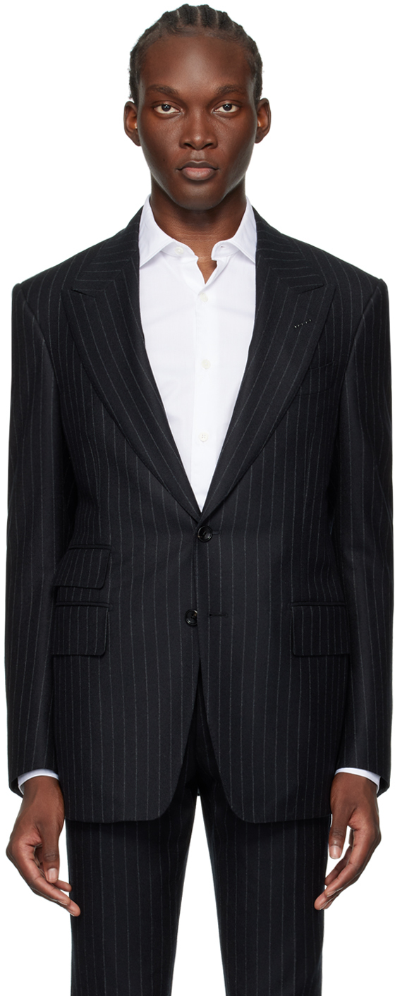 Shop Tom Ford Black Shelton Blazer