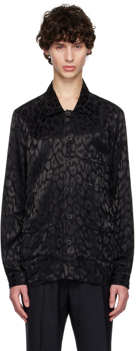 Black Leopard Shirt