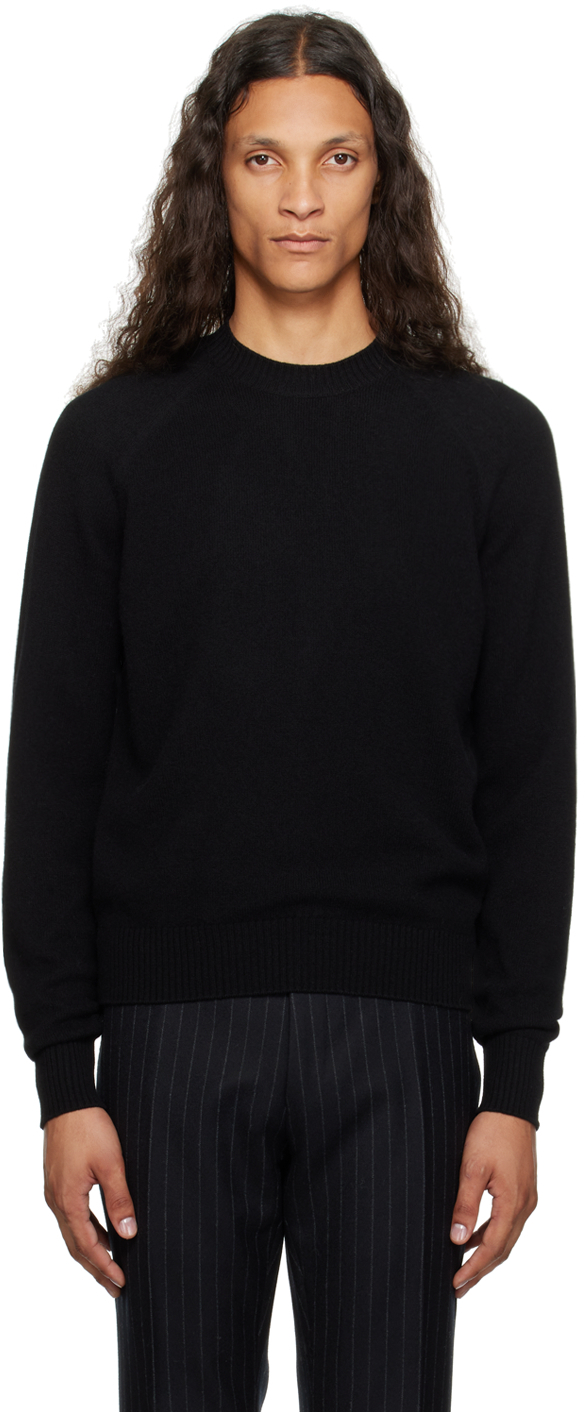 Shop Tom Ford Black Raglan Sweater