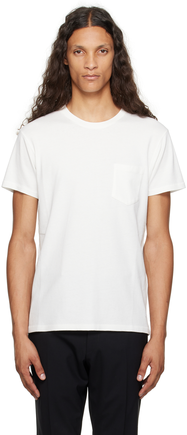 Shop Tom Ford White Cold-dyed T-shirt