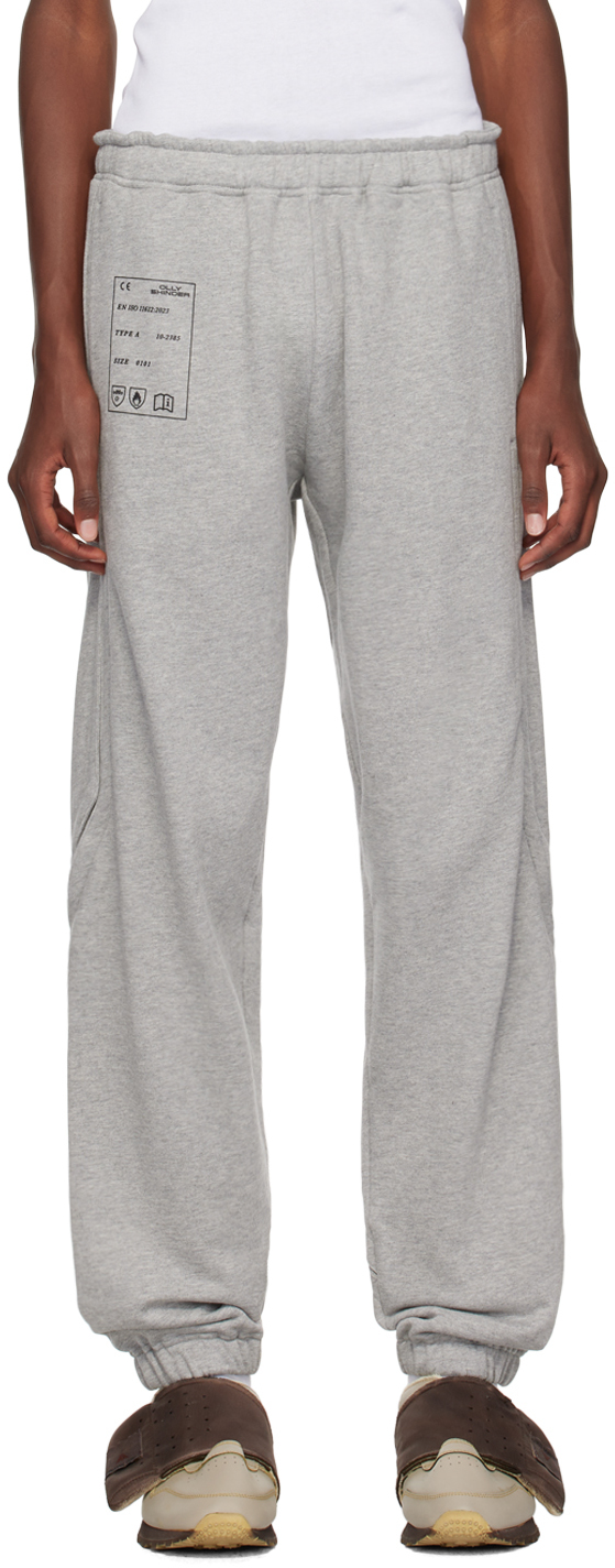 Gray Split Sweatpants