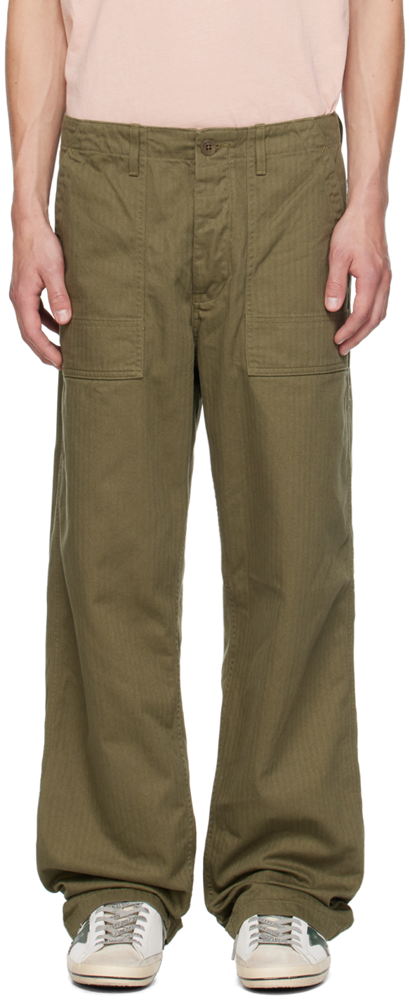 Green Tuff Tony Fatigue Trousers