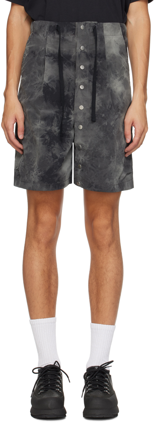 Shop Fffpostalservice Ssense Exclusive Gray Shorts In Bronto