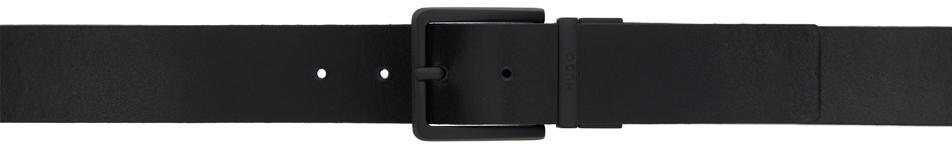 Hugo Black Gionio Reversible Belt In 002-black