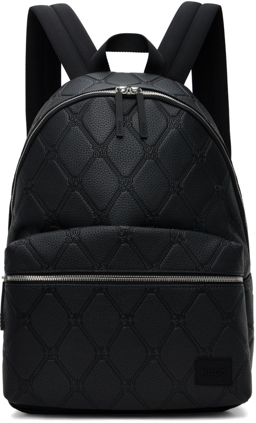 Black Ethon Chain Backpack