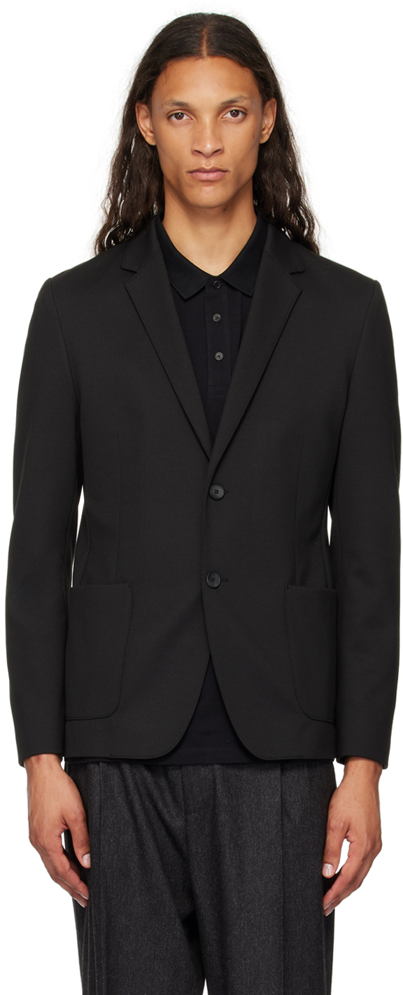 Black Slim-Fit Blazer