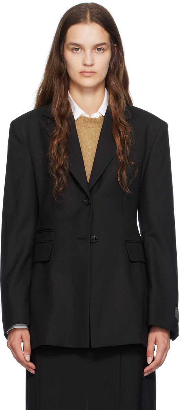 Black Slim-Fit Blazer