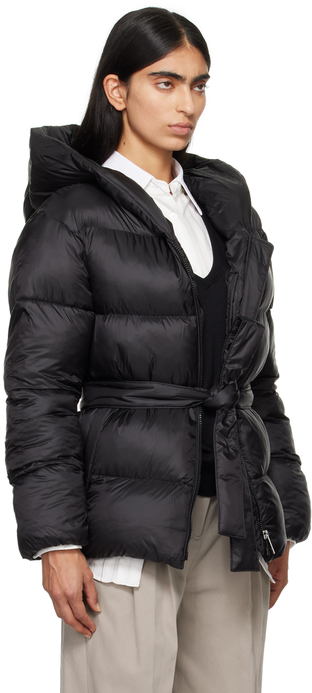 Hugo Boss Black Peruni Puffer Jacket In 001 Black