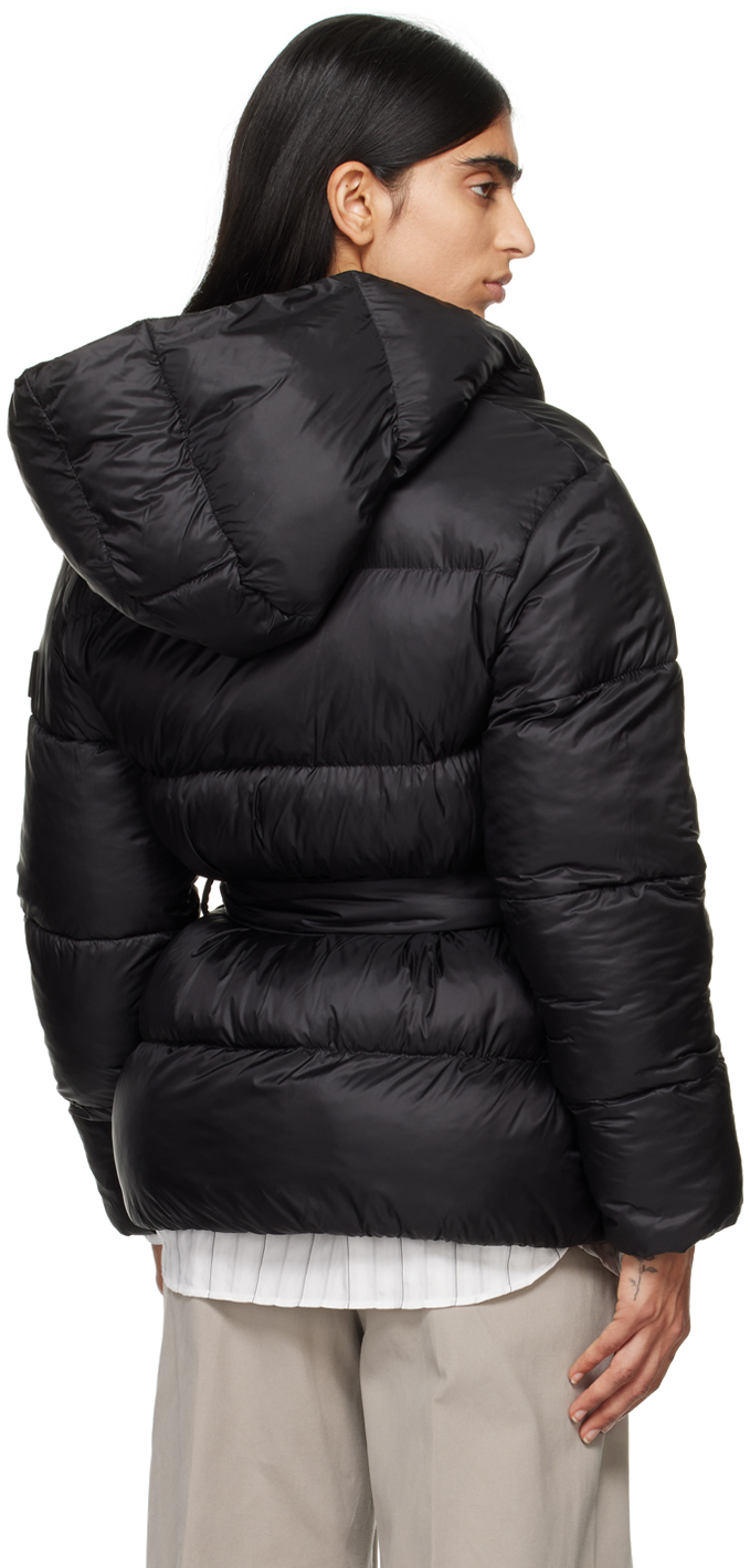 Hugo Boss Black Peruni Puffer Jacket In 001 Black