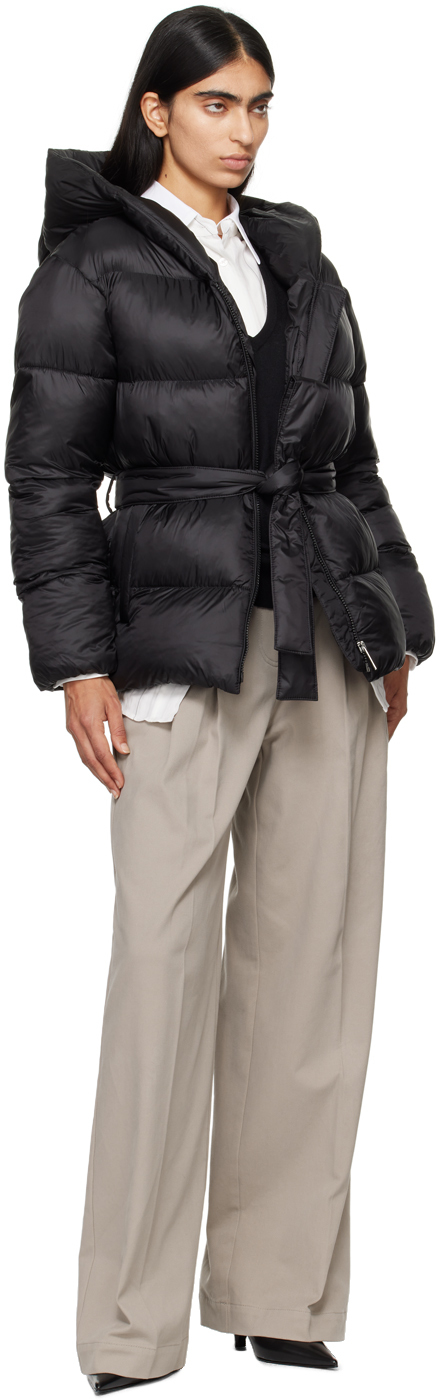 Hugo Boss Black Peruni Puffer Jacket In 001 Black