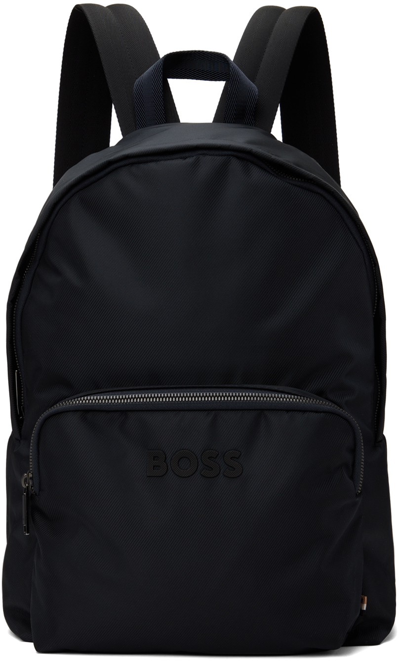 Black Logo Backpack