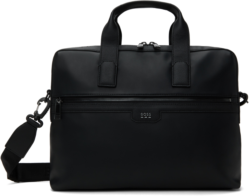 Black Logo Hardware Briefcase