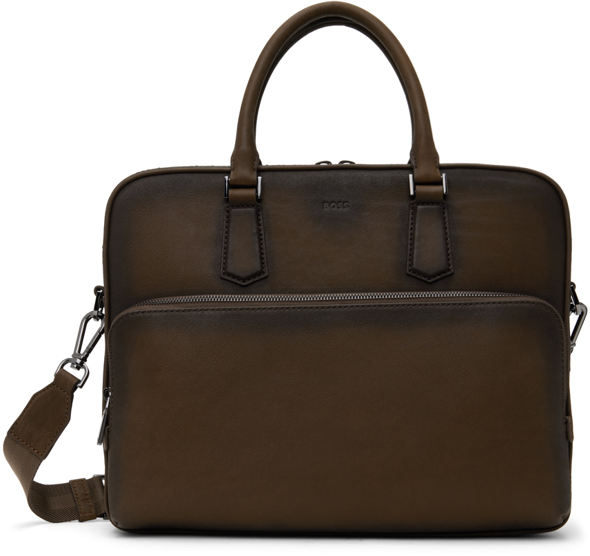 Brown Leather Briefcase