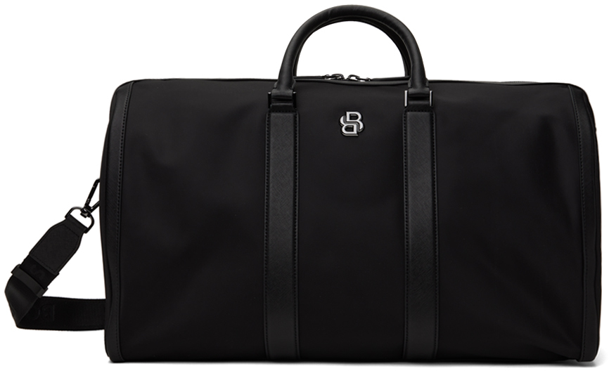 Black Double B Monogram Duffle Bag