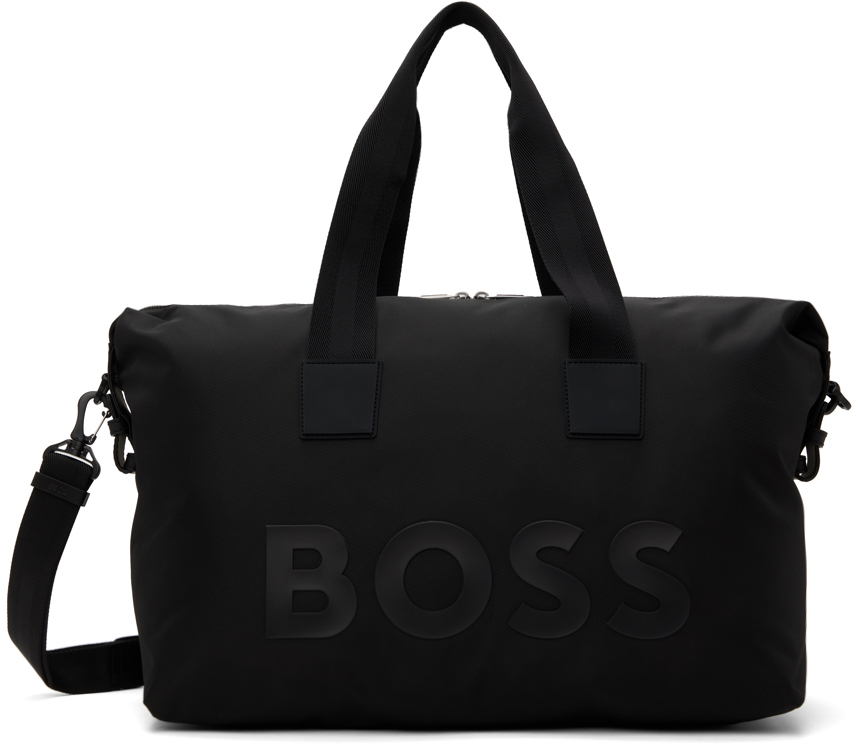 Black Logo Holdall Duffle