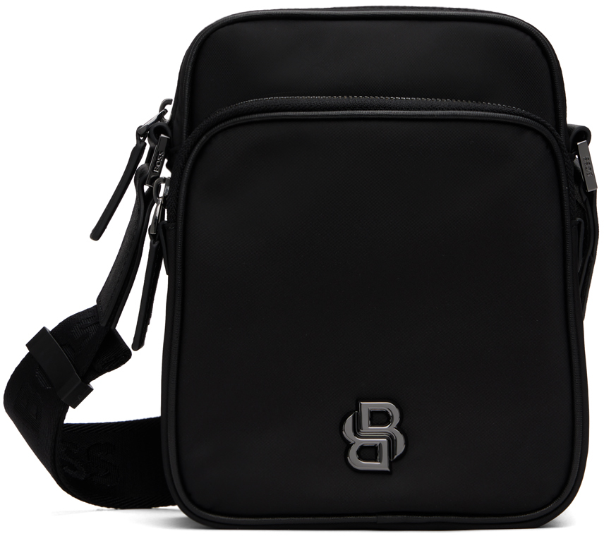 Black B Icon Crossbody Bag