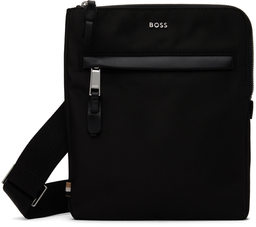 Shop Hugo Boss ブラック Highway エンベロープバッグ In 001-black