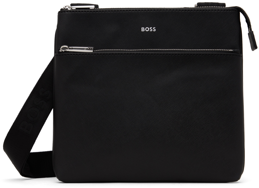 【関税込み】BOSS ブラック リサイクル エンベロープポーチ BOSSのブラック Zair エンベロープポーチがセール中