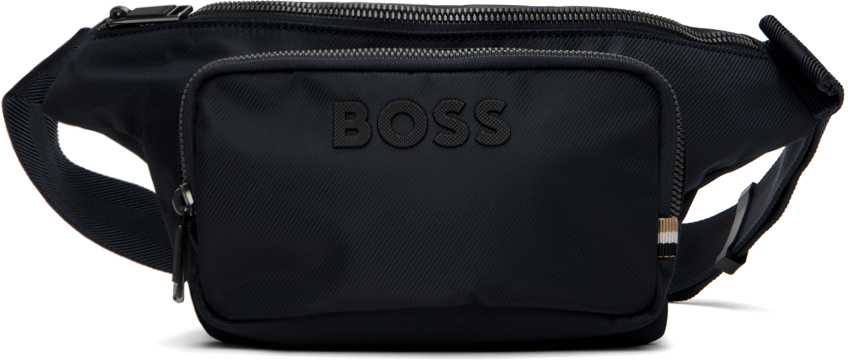 Shop Hugo Boss ネイビー Catch 3.0 ベルトバッグ In 404-dark Blue