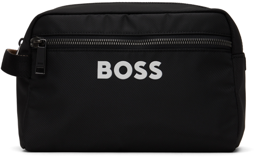 Shop Hugo Boss ブラック Catch 3.0 ポーチ In 001-black