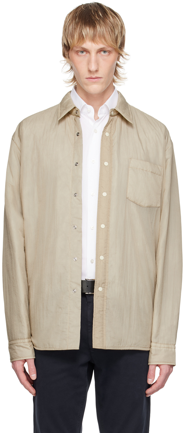 Beige Padded Shirt