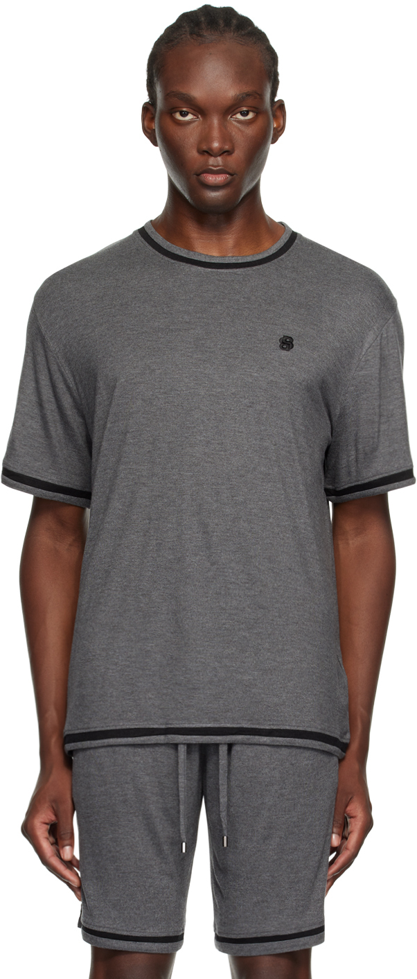 Gray Monogram T-Shirt