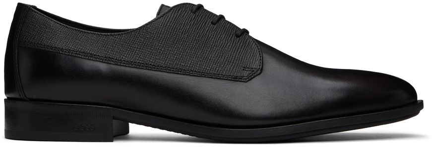 Black Lace-Up Derbys