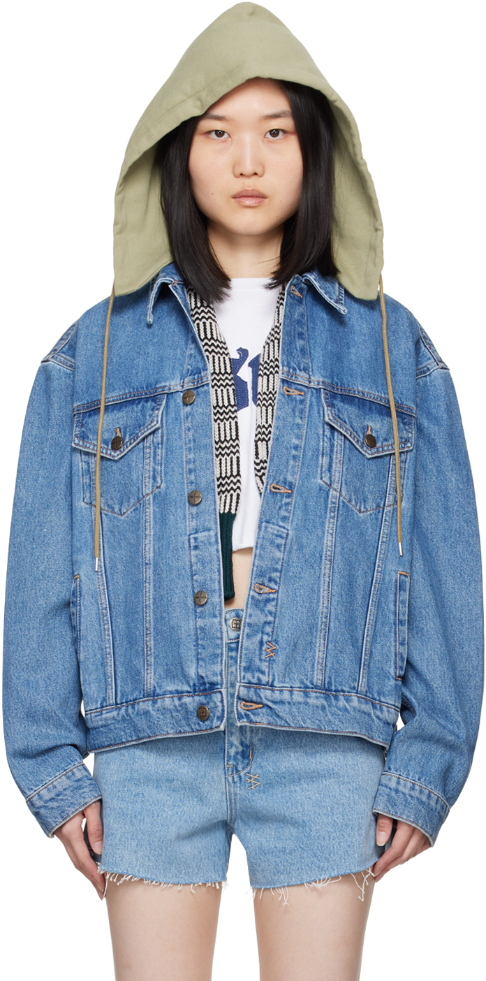 Blue Oversized Heritage Denim Jacket