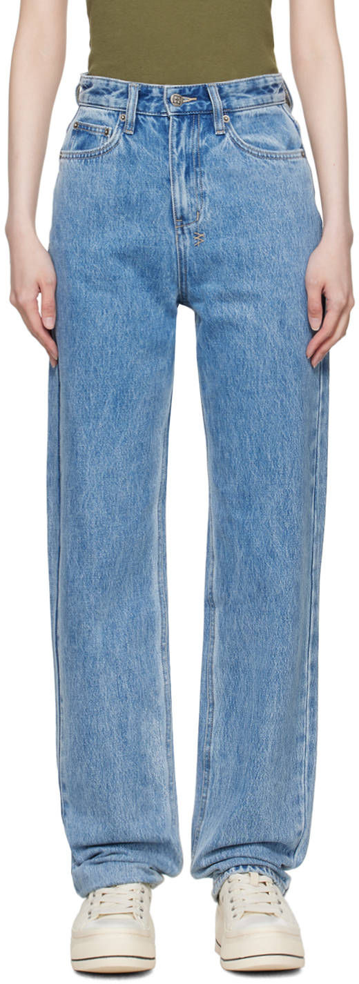 Shop Ksubi Blue Playback Authentik Jeans In Denim