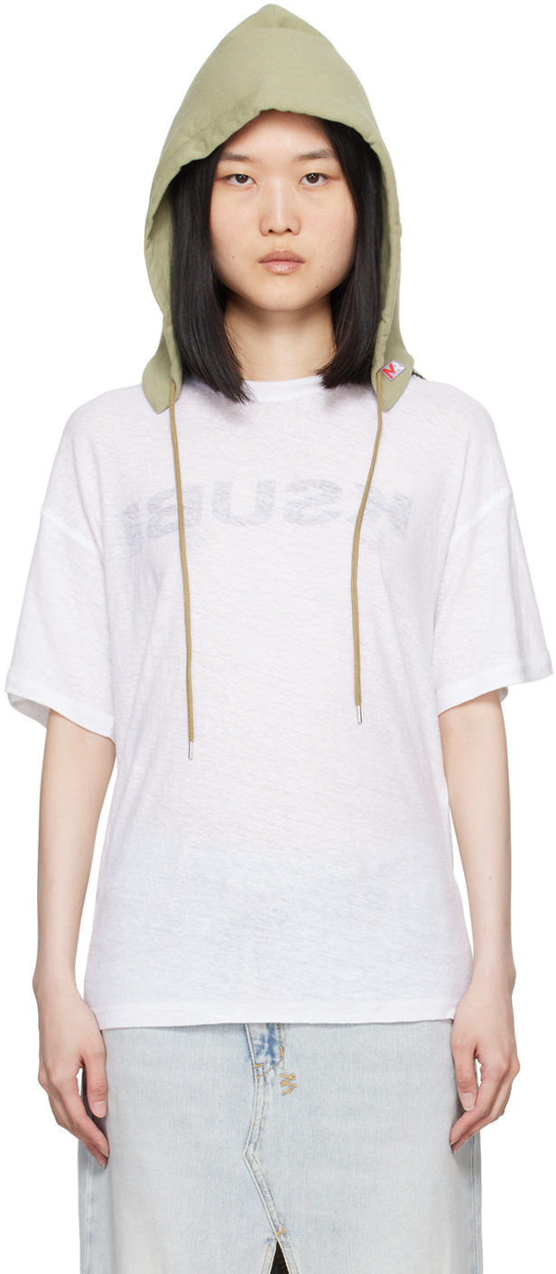 Shop Ksubi White Reversible It Oh G T-shirt