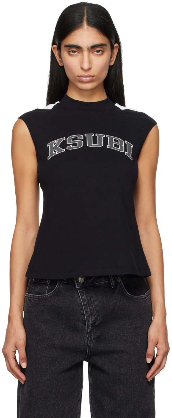 Shop Ksubi Black '' Slim Open T-shirt In 001 Black