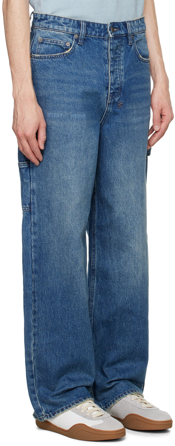 KSUBI BLUE MAXX MIDS OVERSIZED STRAIGHT JEANS