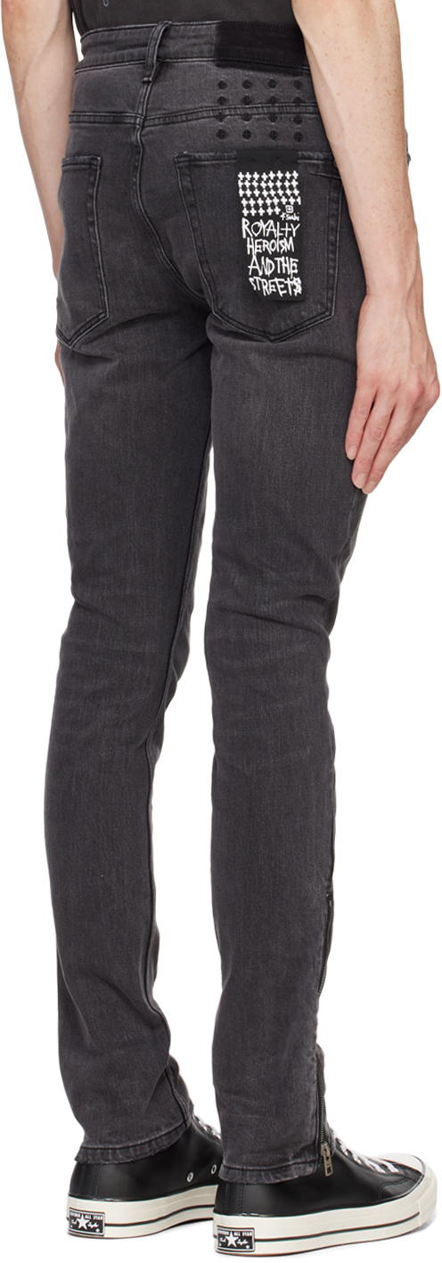 KSUBI BLACK VAN WINKLE ANGST CHAMBER JEANS 