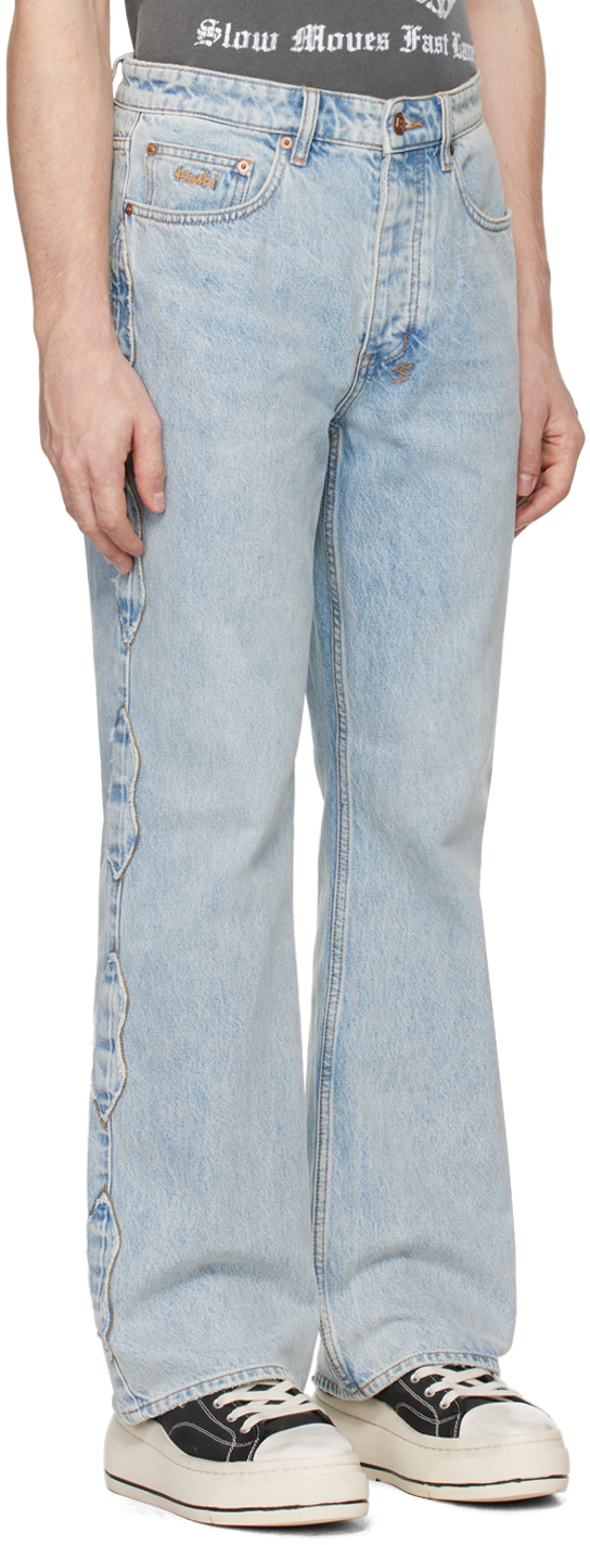 KSUBI BLUE BRONKO PARAGON KRAFT JEANS 