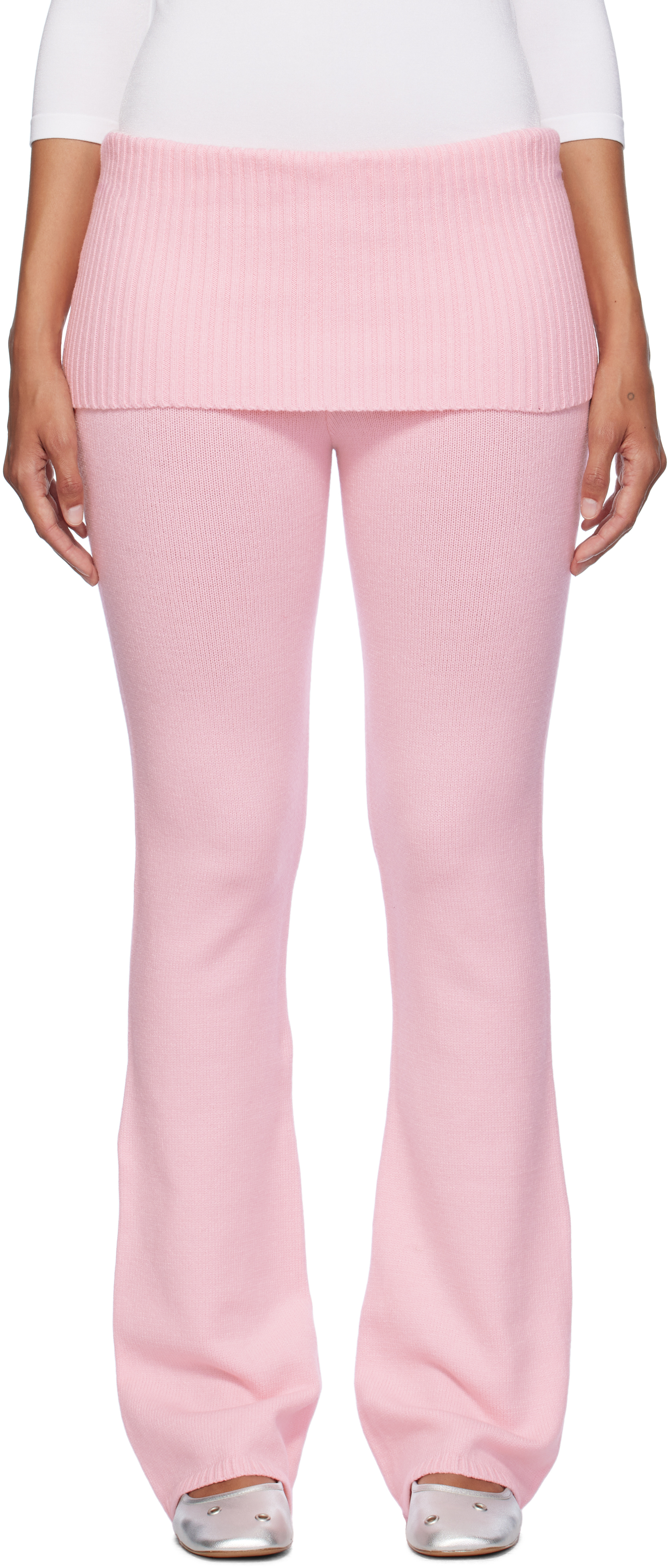 Pink Aimee Knit Lounge Pants