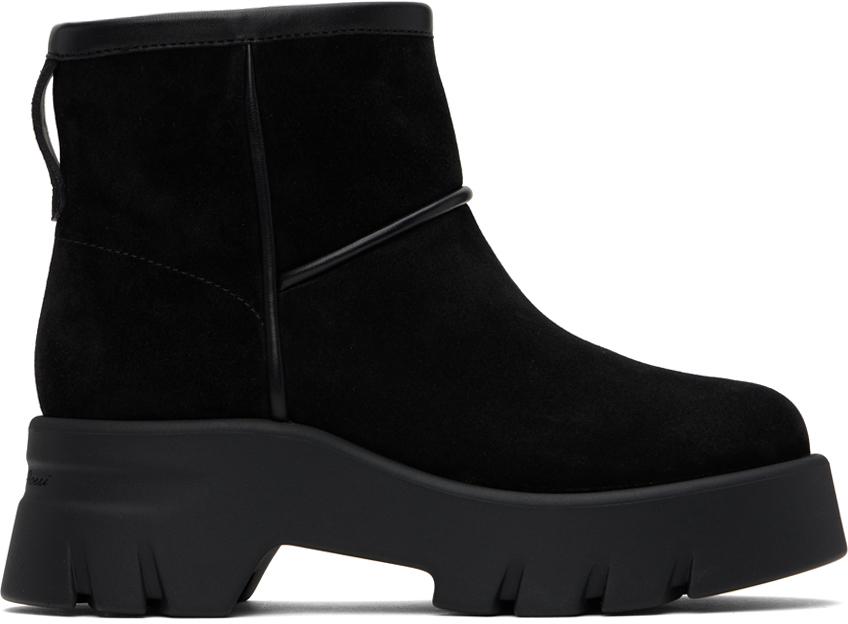 Shop Gianvito Rossi Black Stormy Boots In Nenn