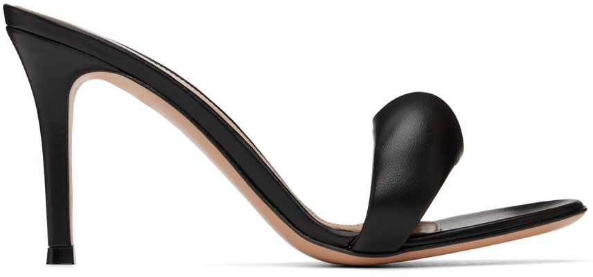 【関税込み】Gianvito Rossi ブラック Bijoux 85 ミュール Gianvito Rossiのブラック Bijoux 85 ミュールがセール中