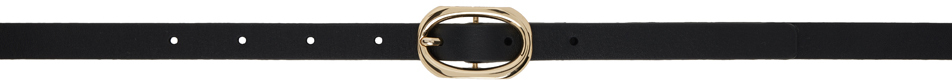 ANINE BING Signature Link Belt - Black