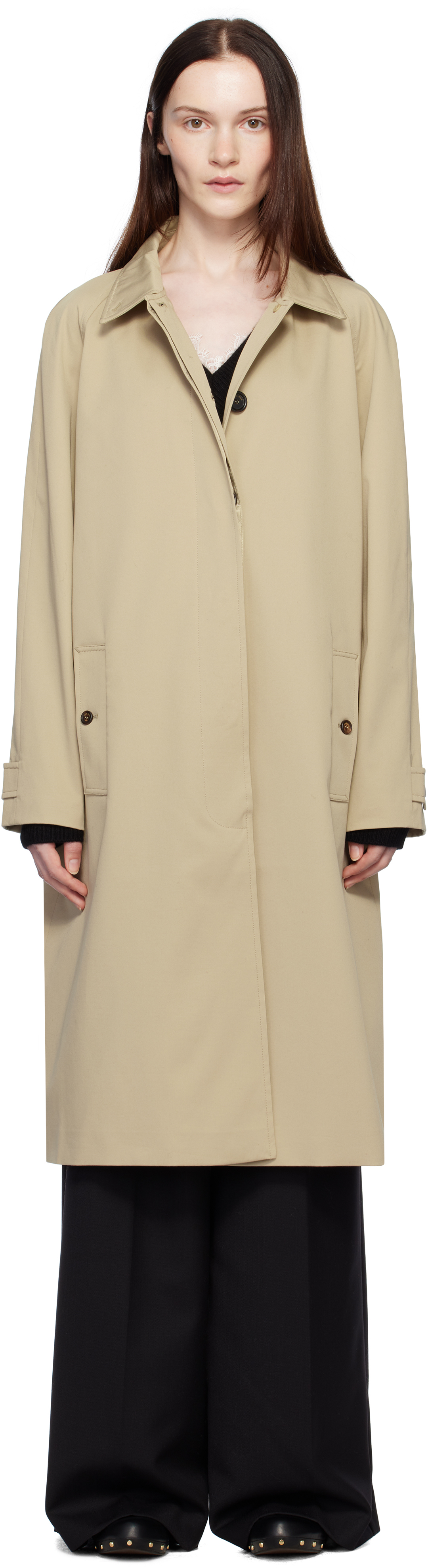 Beige Randy Trench Coat